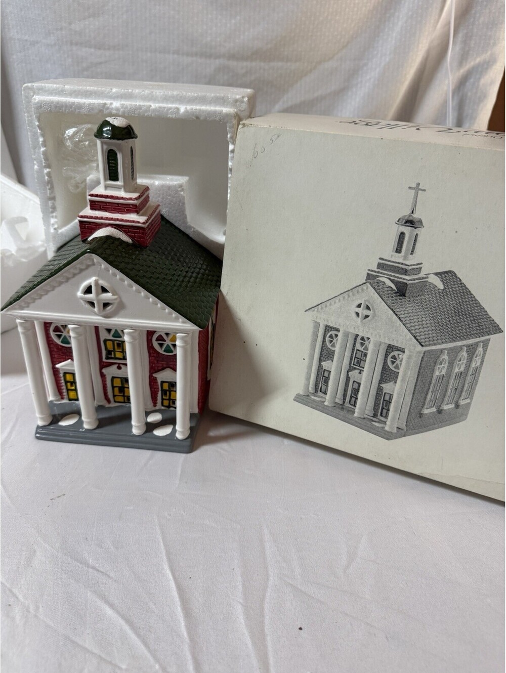 Dept 56 The Original Snow Village "Colonial Church" w/Box